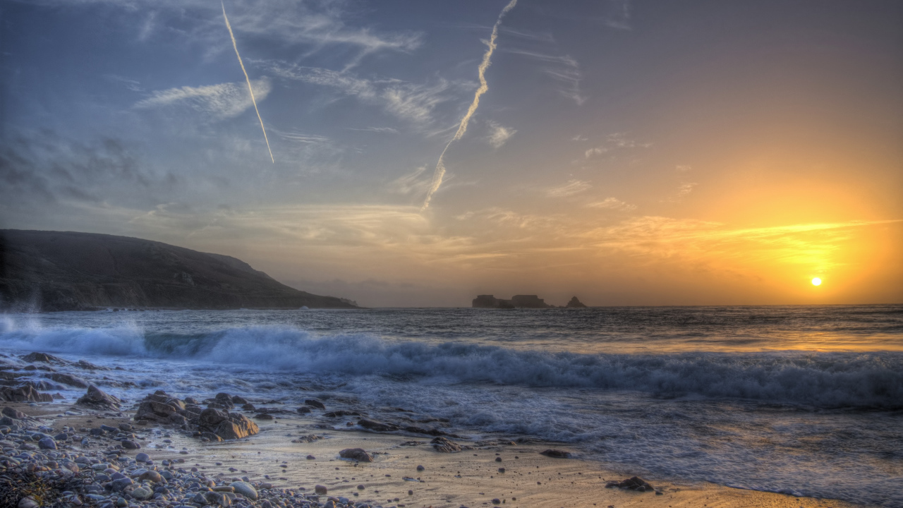 Облака перед закатом