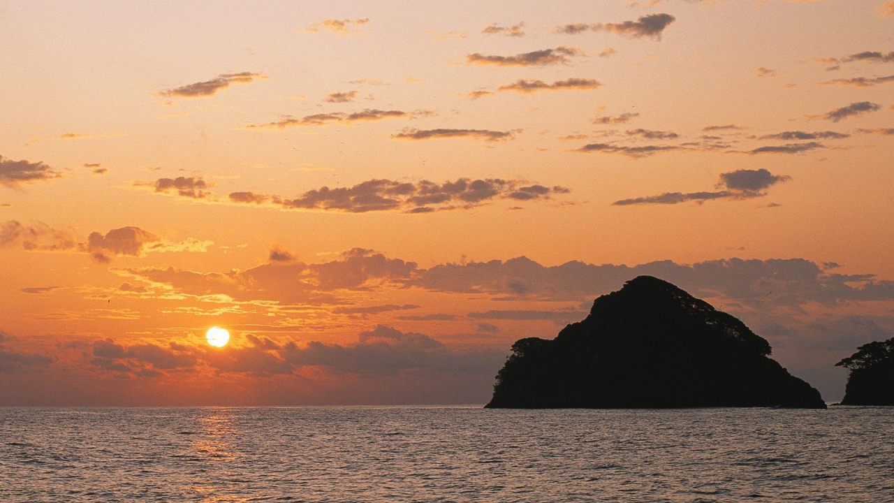 Закат в Мексике