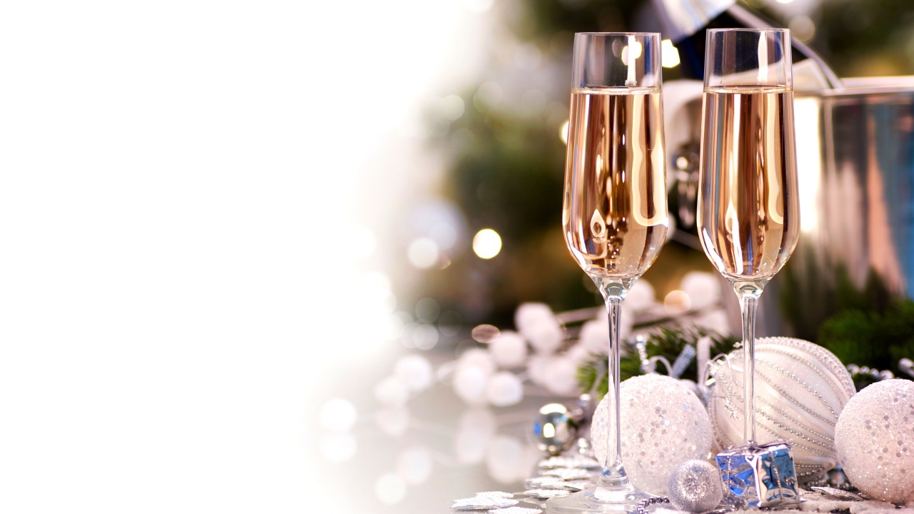 Новый 2015 с шампанским