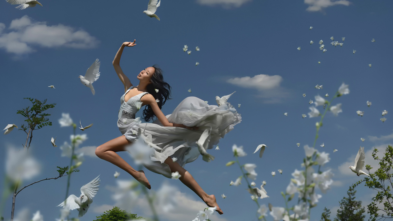 Полет с птицами