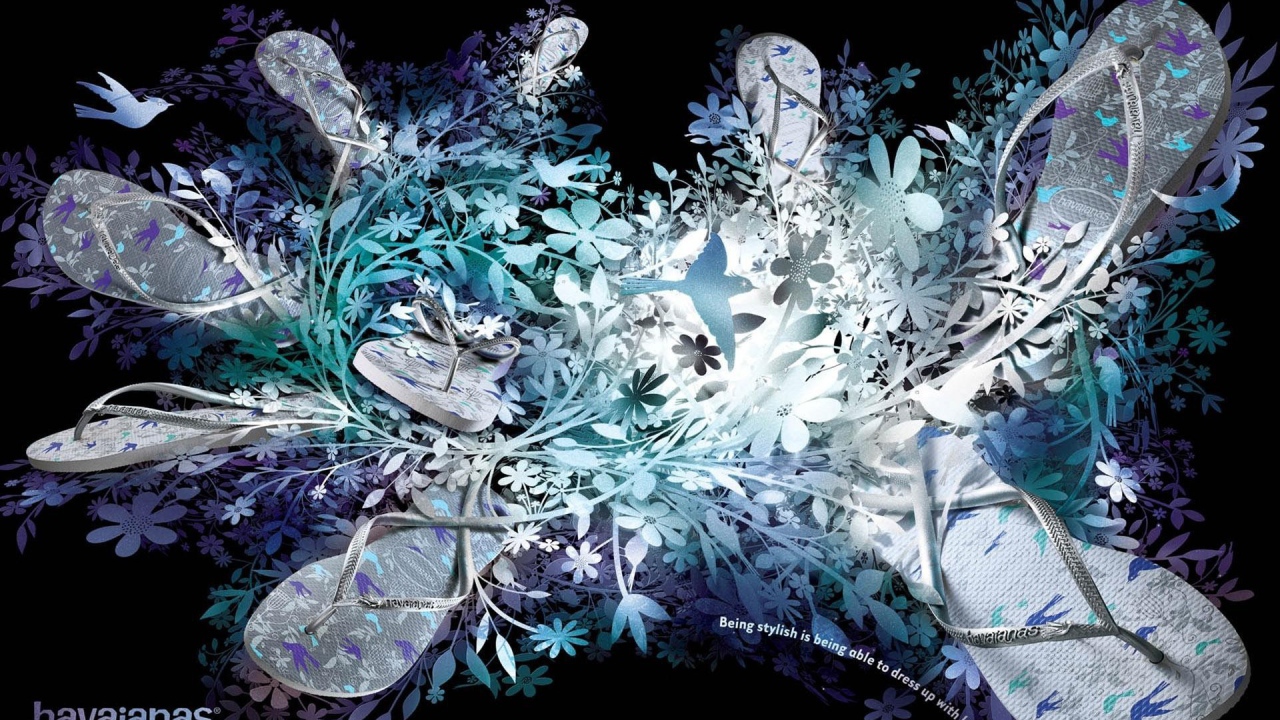 Тапочки и птица