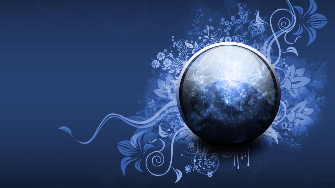 Шар с цветами