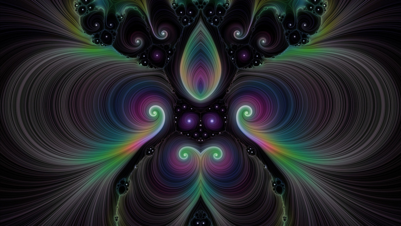 Симметричный абстрактный рисунок