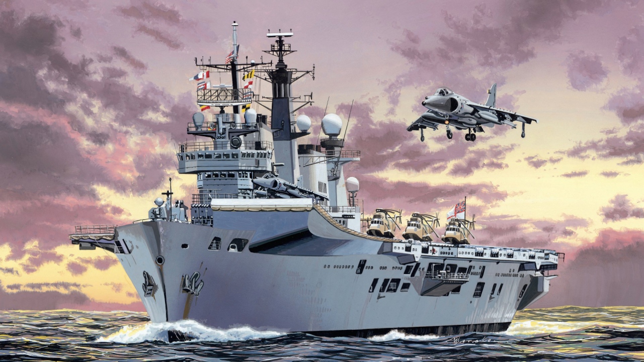 Британский авианосец