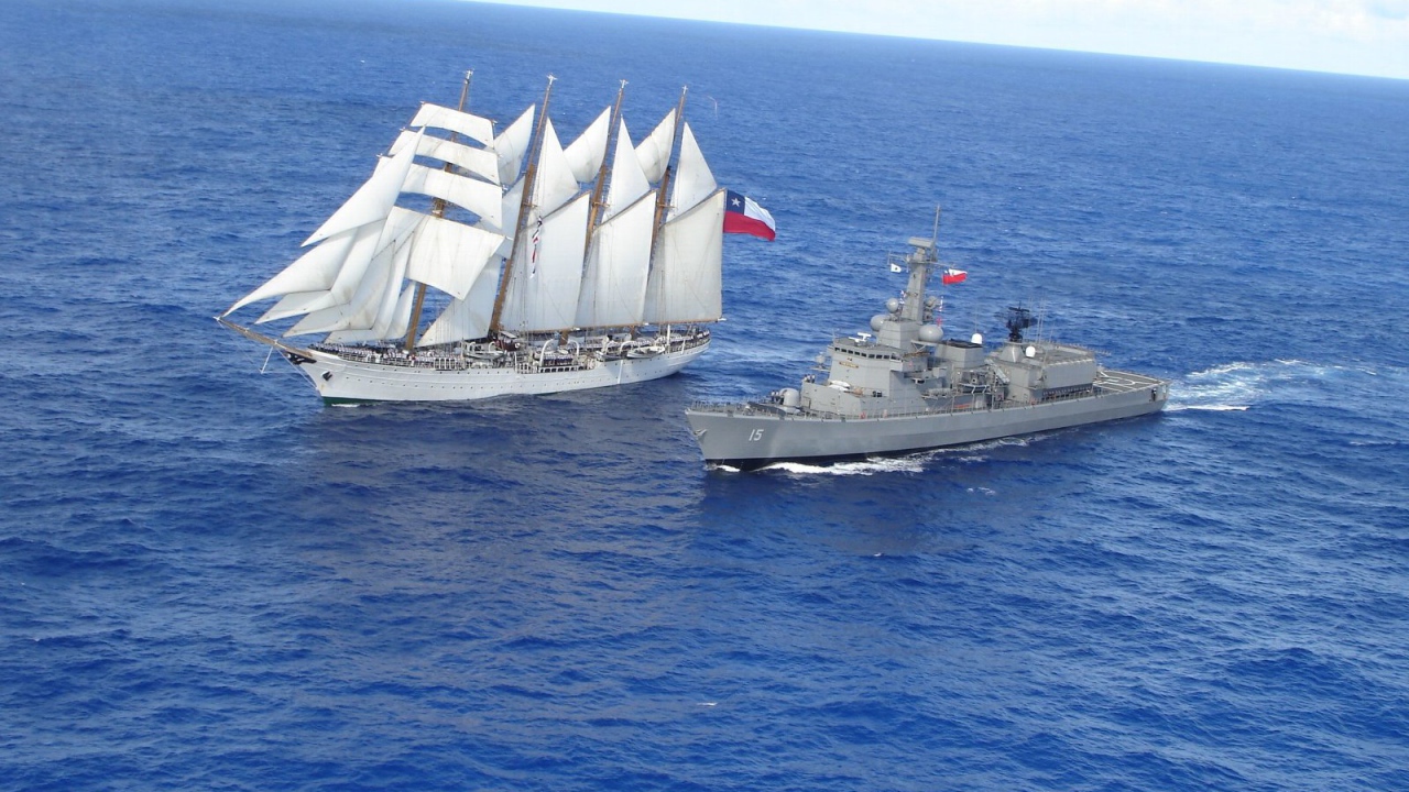 Sailing and military ships