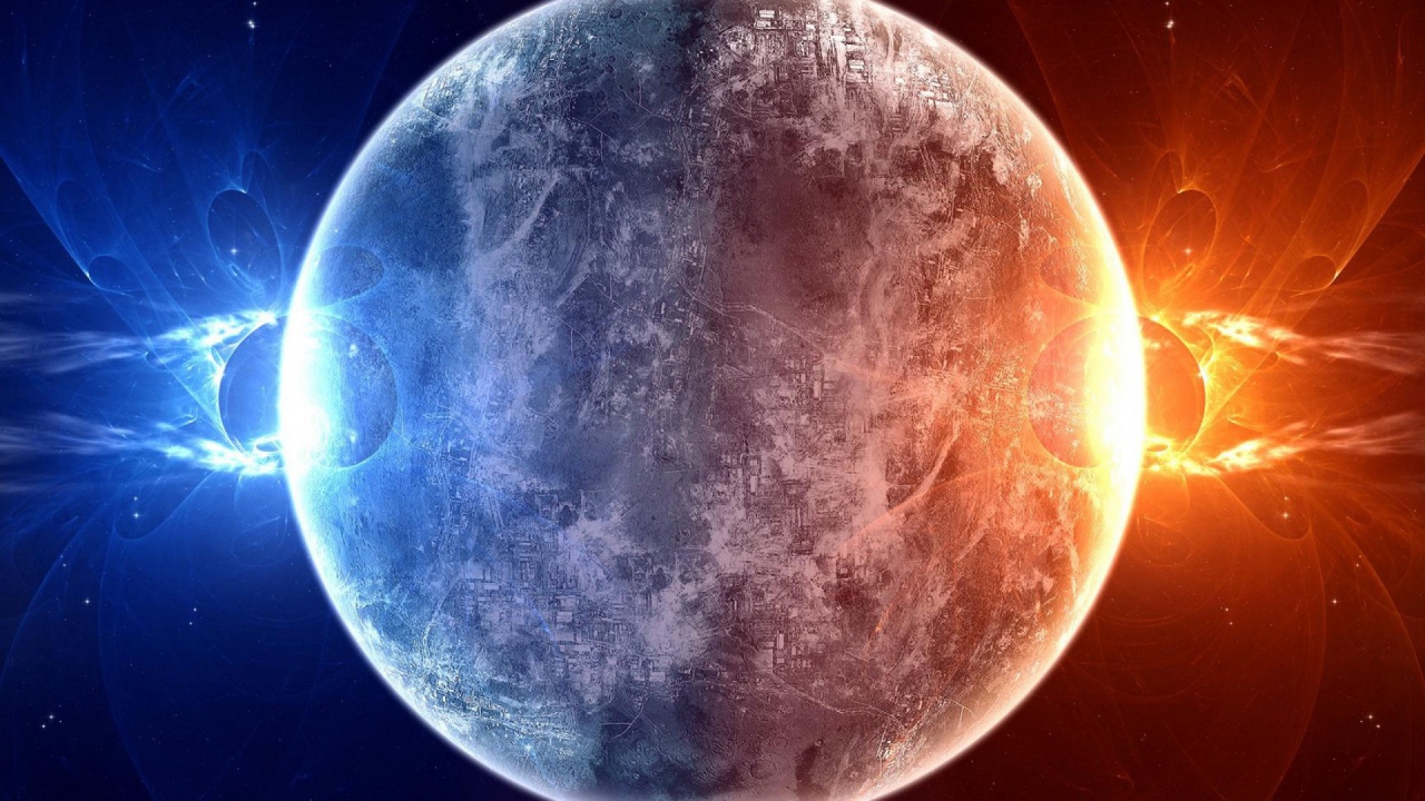 Столкновение стихий в космосе