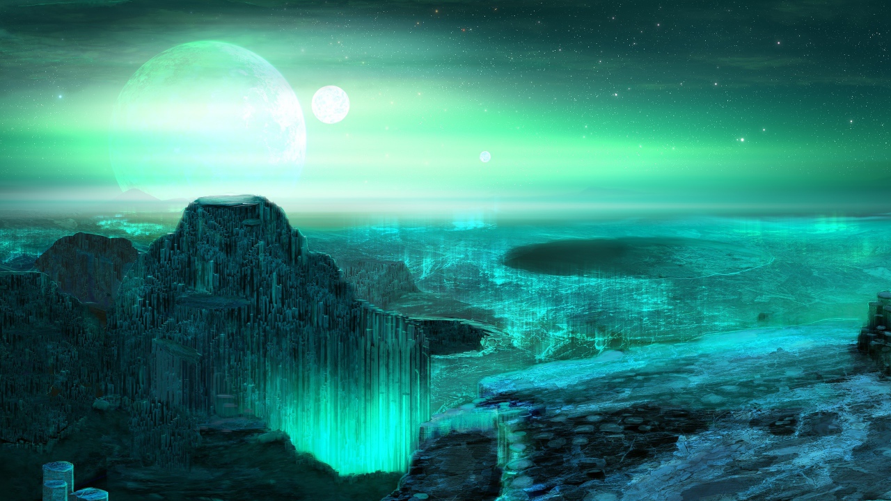 Мертвый ледяной мир