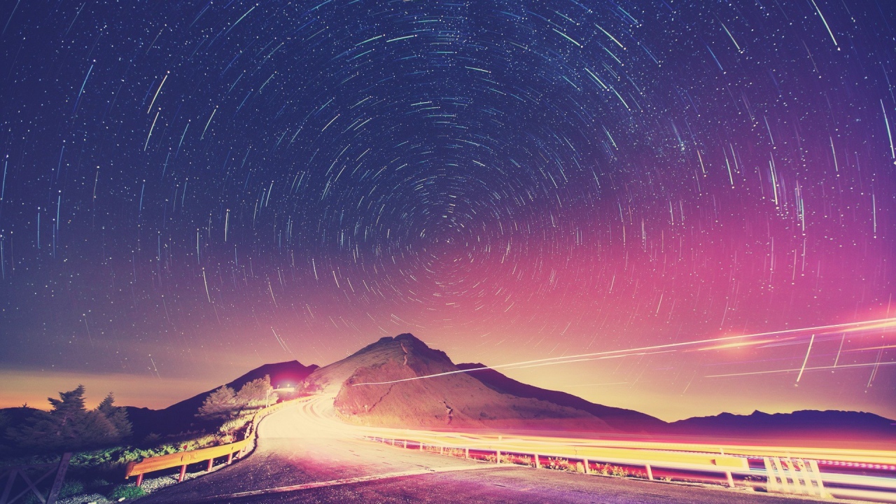 Ночной оборот звезд