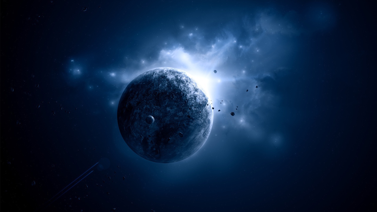 Вид на планету