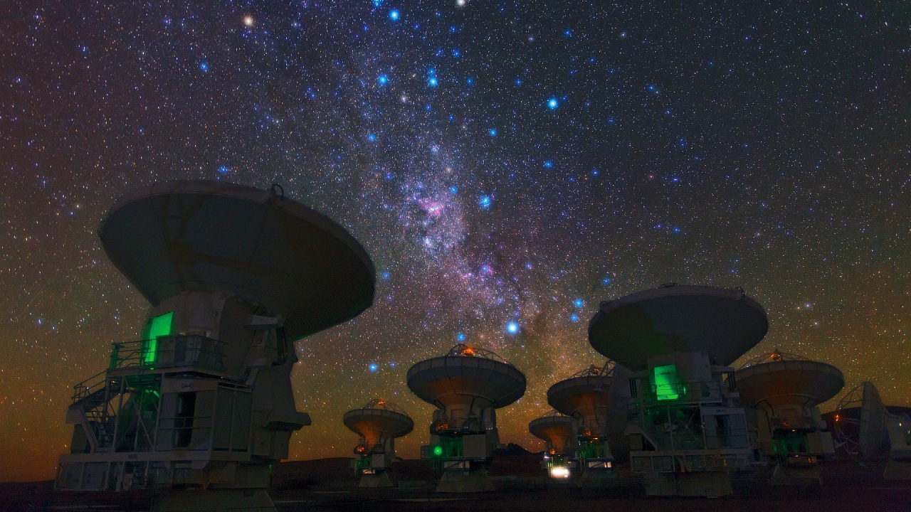 Радиотелескопы ловят звуки космоса