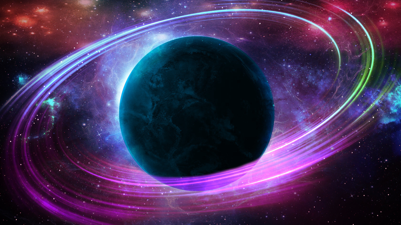 Траектории орбит вокруг планеты