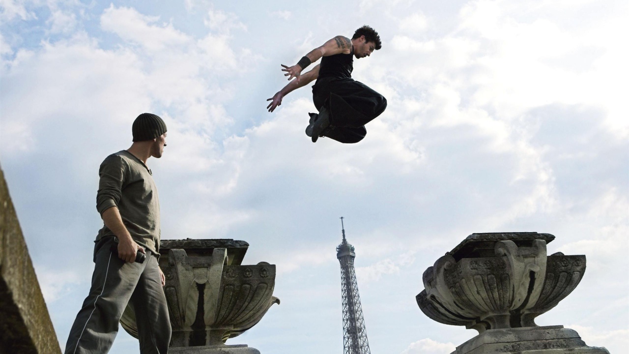 Паркур в Париже