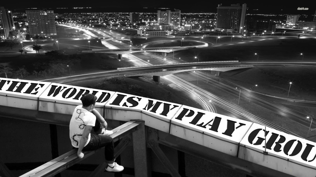 Паркур на крыше