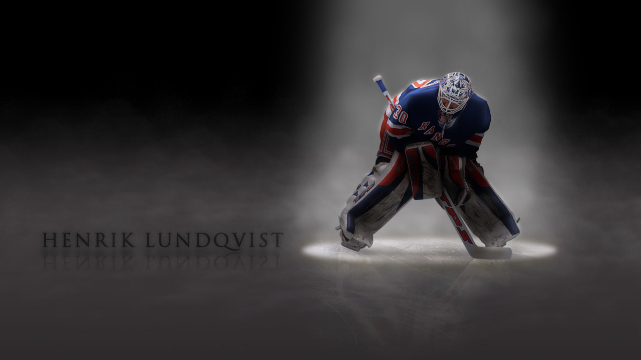 Хенрик Лундквист на льду