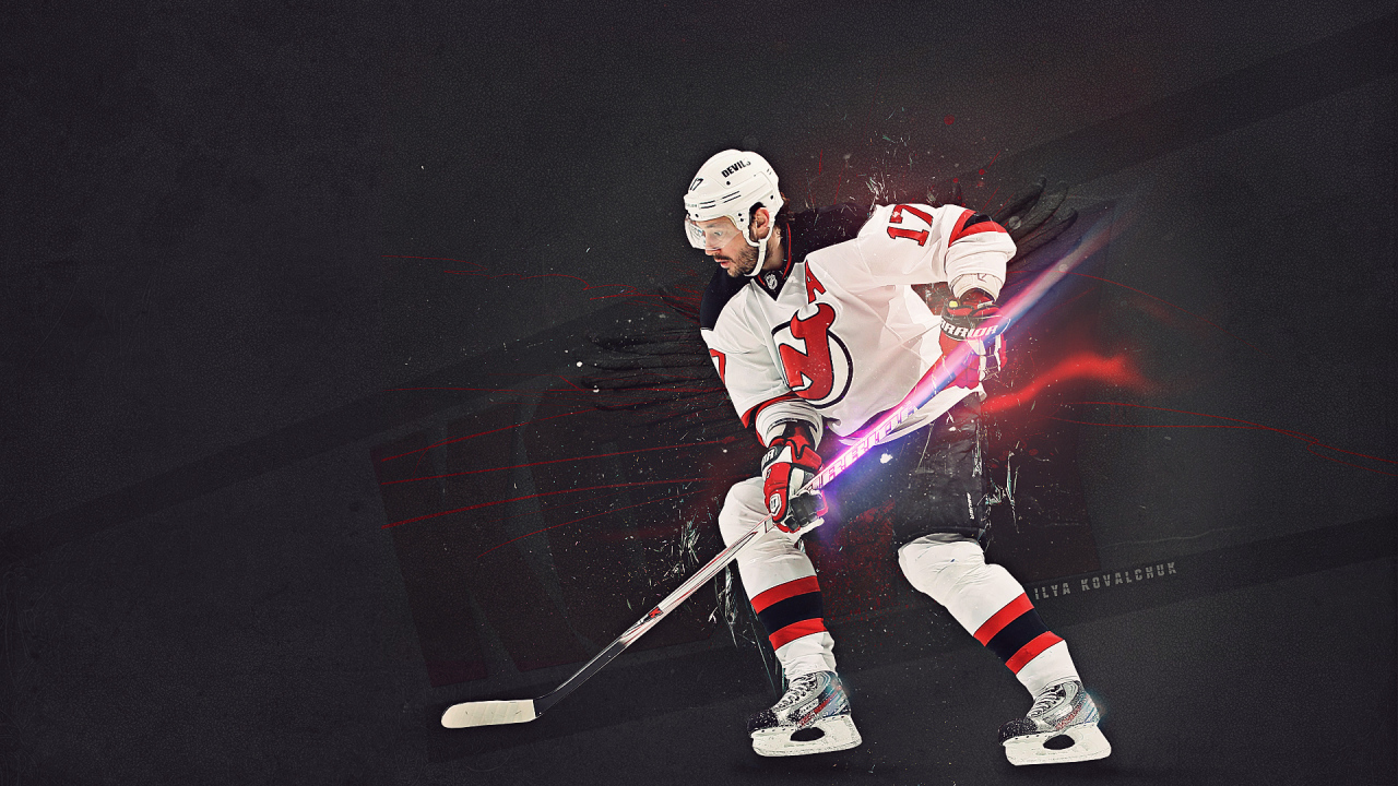 Илья Ковальчук на льду