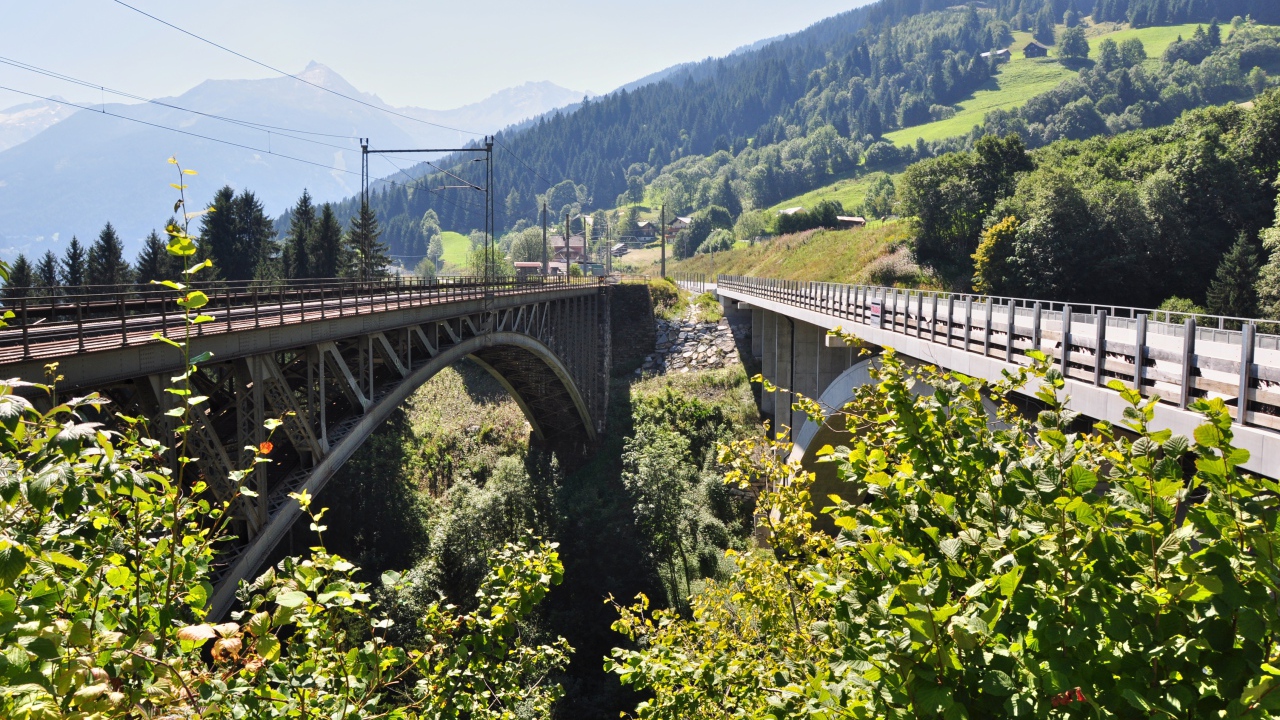 Мосты в окрестностях курорта Бад Хофгастайн, Австрия