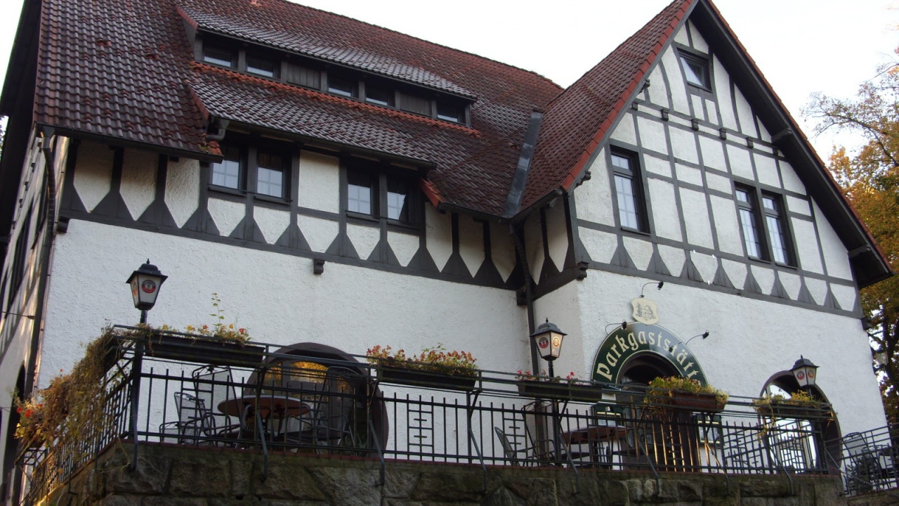 Кафе в городе Лэнгенфельд, Австрия