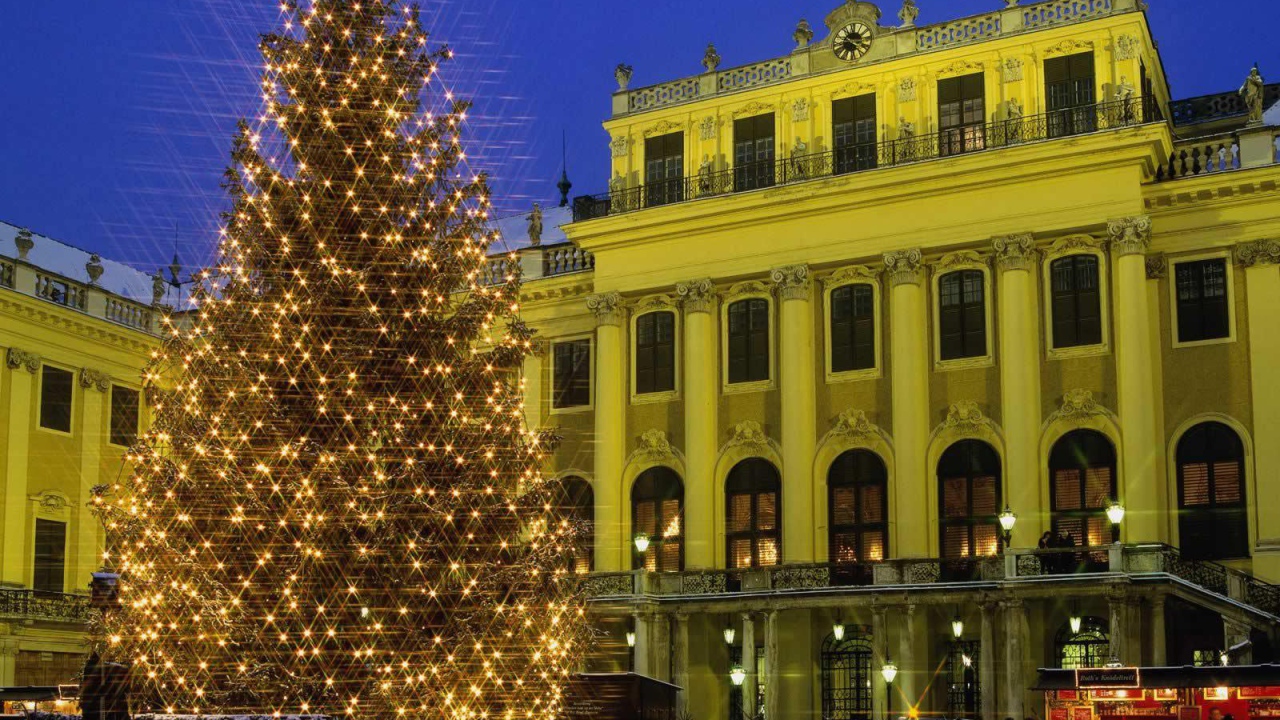 Рождество в городе Вена, Австрия