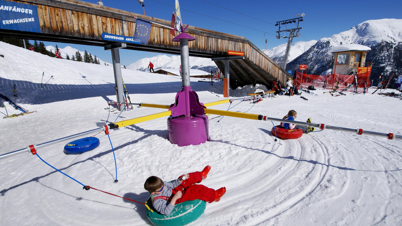 Отдых с детьми на горнолыжном курорте Ишгль, Австрия