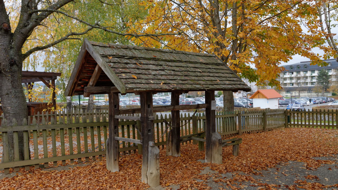 Парк на курорте Бад Татцмансдорф, Австрия