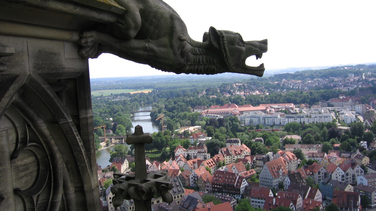 Скульптура в городе  Зальцбург, Австрия
