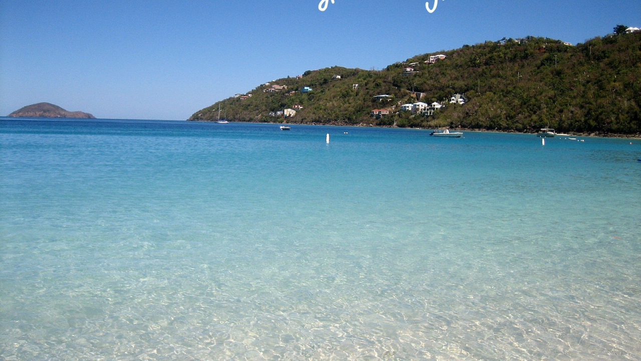 Голубая вода в Барбадосе 