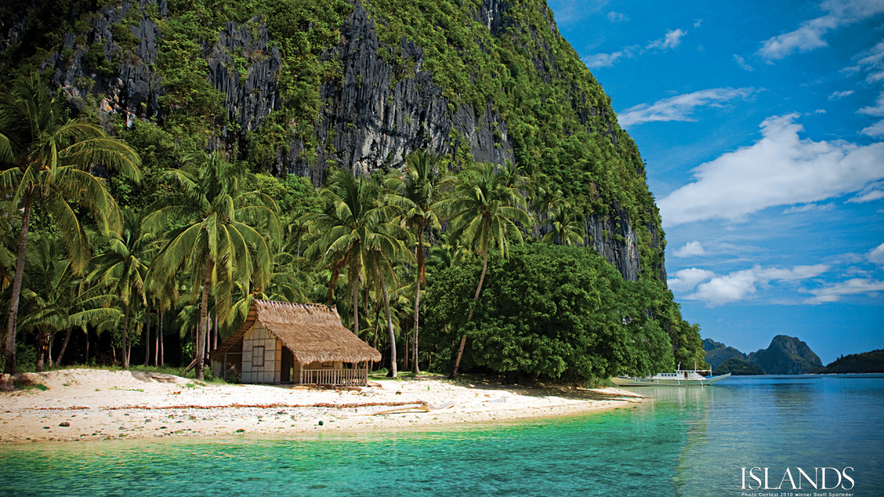 Кабина на пляже в Барбадосе