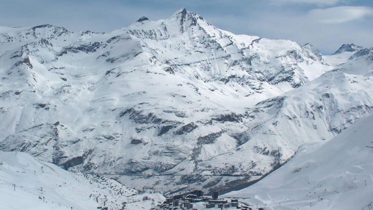 Альпы на горнолыжном курорте Тинь, Франция