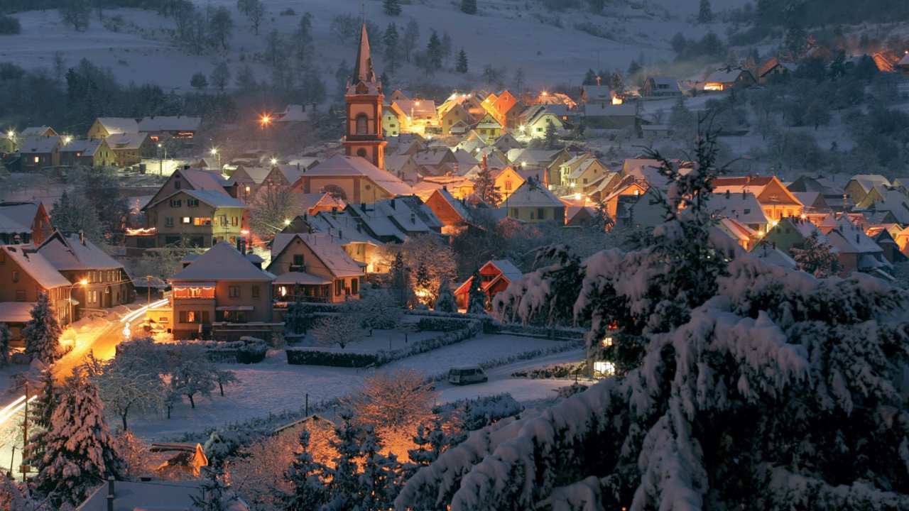 Рождество в Эльзасе, Франция