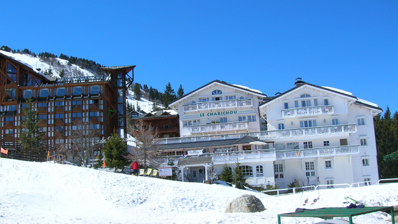 Гостиница на горнолыжном курорте Куршевель, Франция