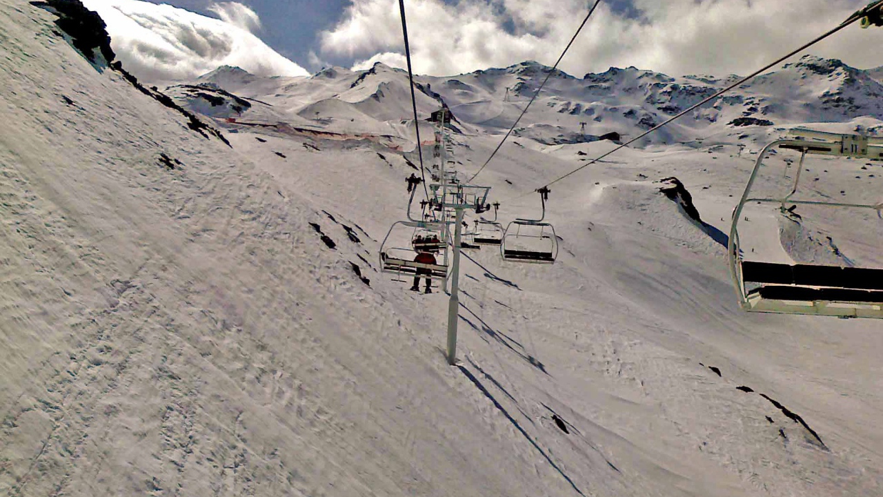 Подъемник на горнолыжном курорте Валь-Торанс, Франция