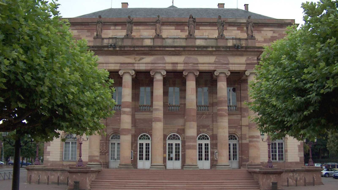 Опера в городе Страсбург, Франция