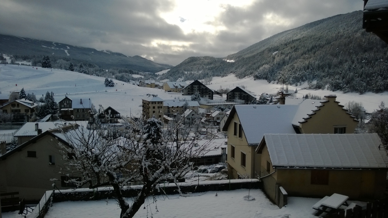 Панорама на курорте Виллар-де-Ланс, Франция