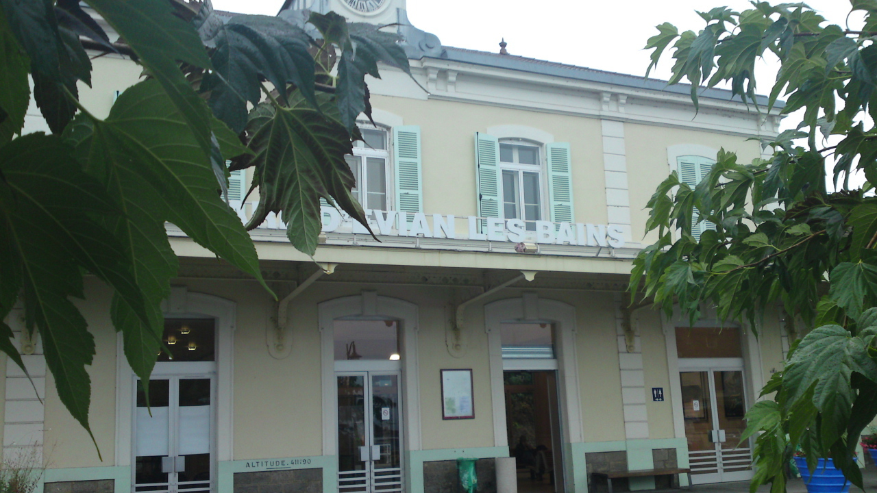 Ресторан на курорте Эвиан, Франция