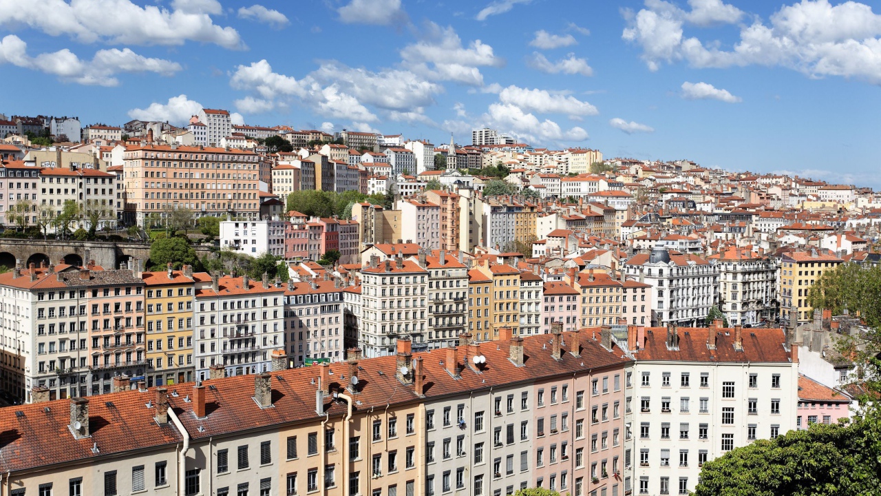 Город Лион, Франция