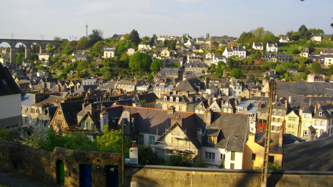 Город в Бретань, Франция