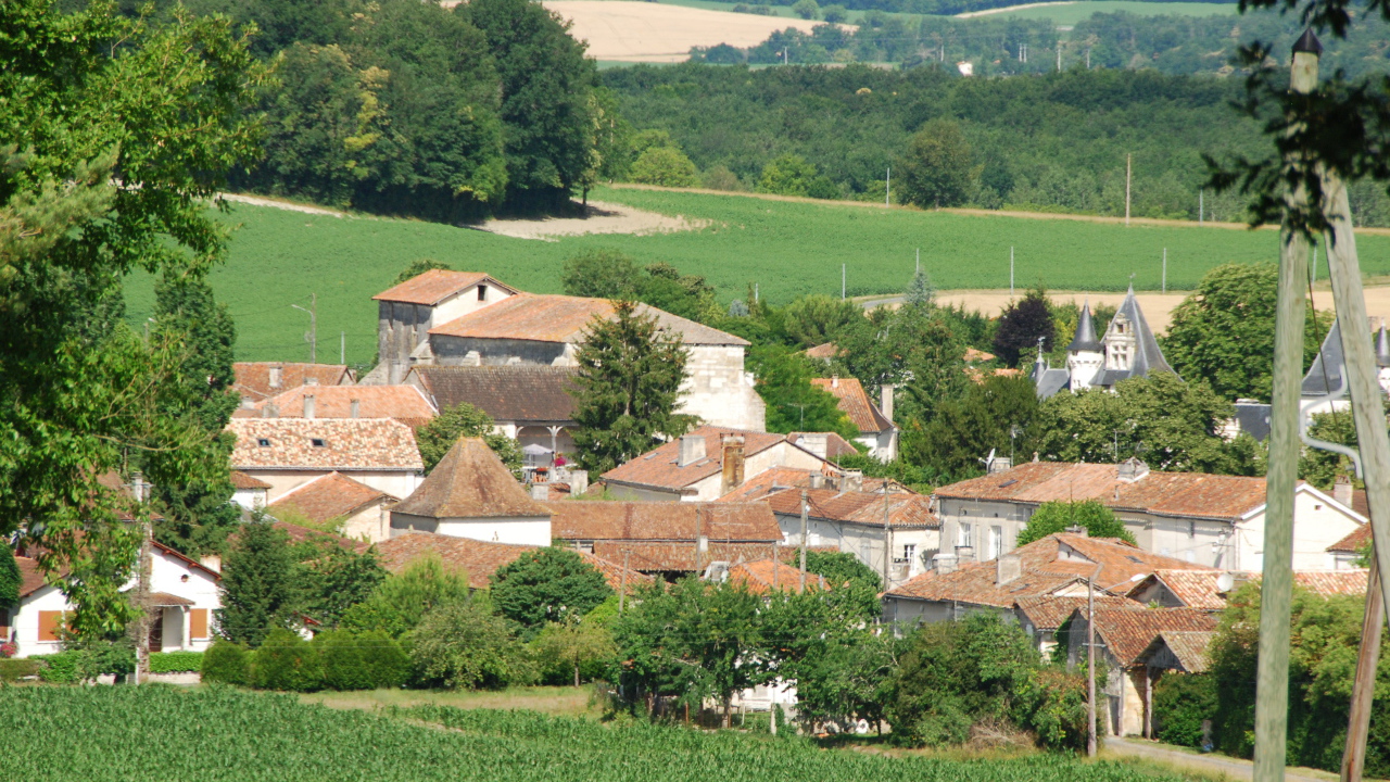 Деревушка в провинции Шампань, Франция