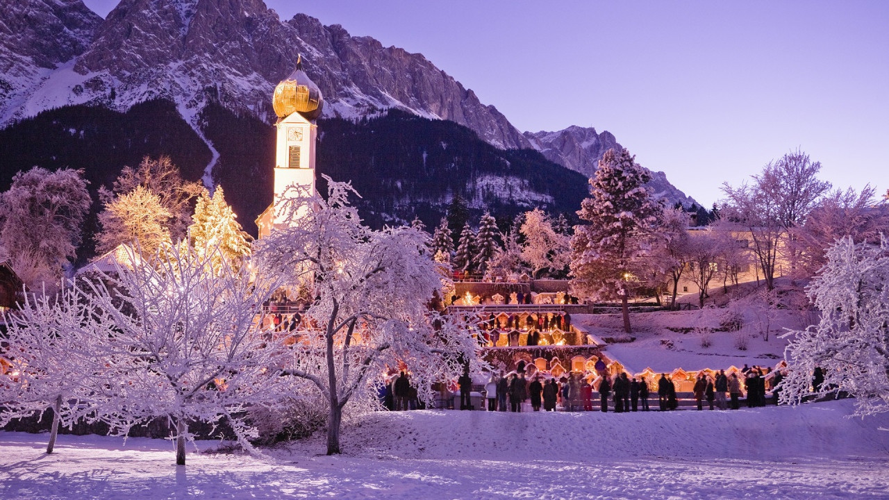 Религиозный храм в Баварии