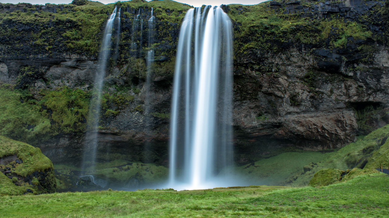 Водопад Селйяландсфосс, Исландия