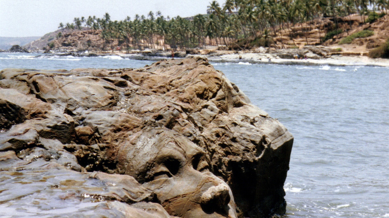 Лицо Шивы в Вагаторе