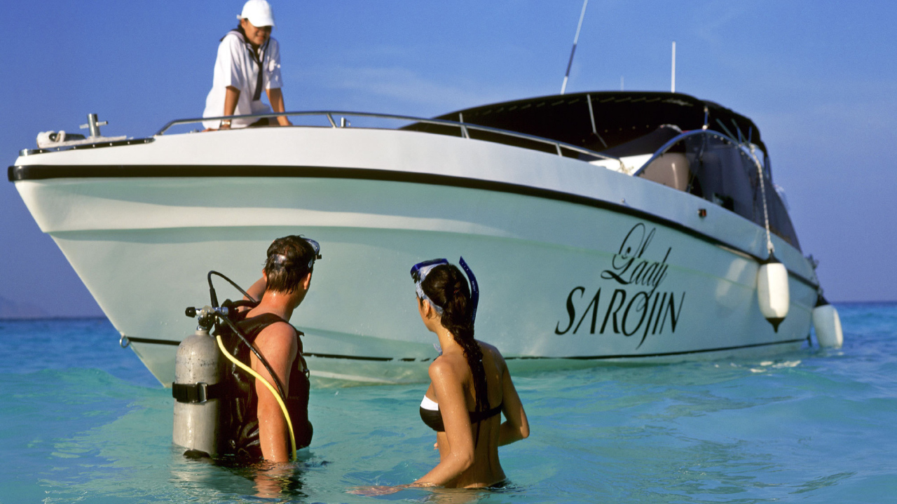 Туристы на Андаманских островах