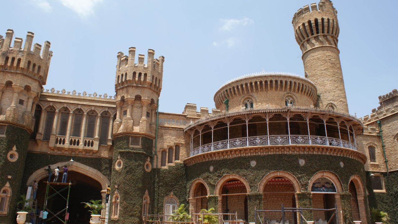 Необычный замок в Бангалоре