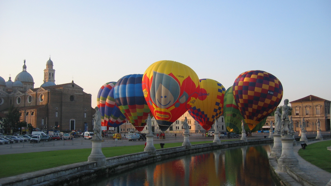 Фестиваль воздушных шаров в Падуе, Италия