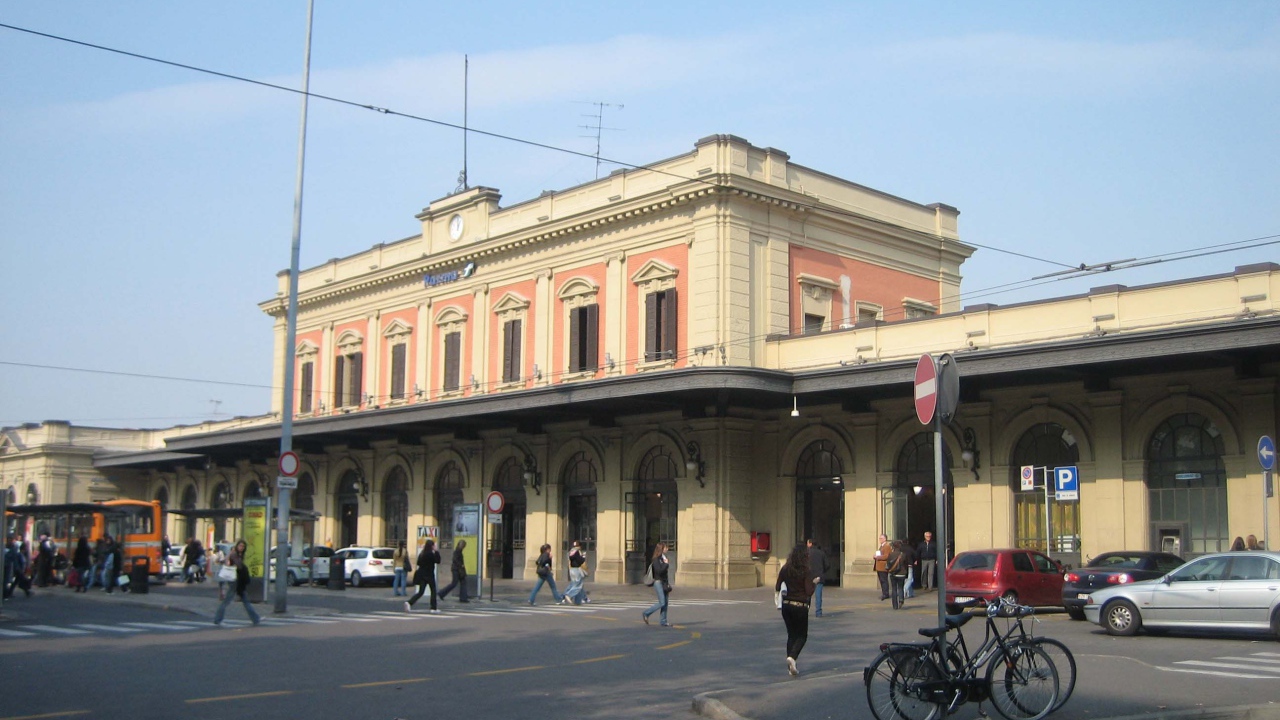 Вход на стадион в Парме, Италия