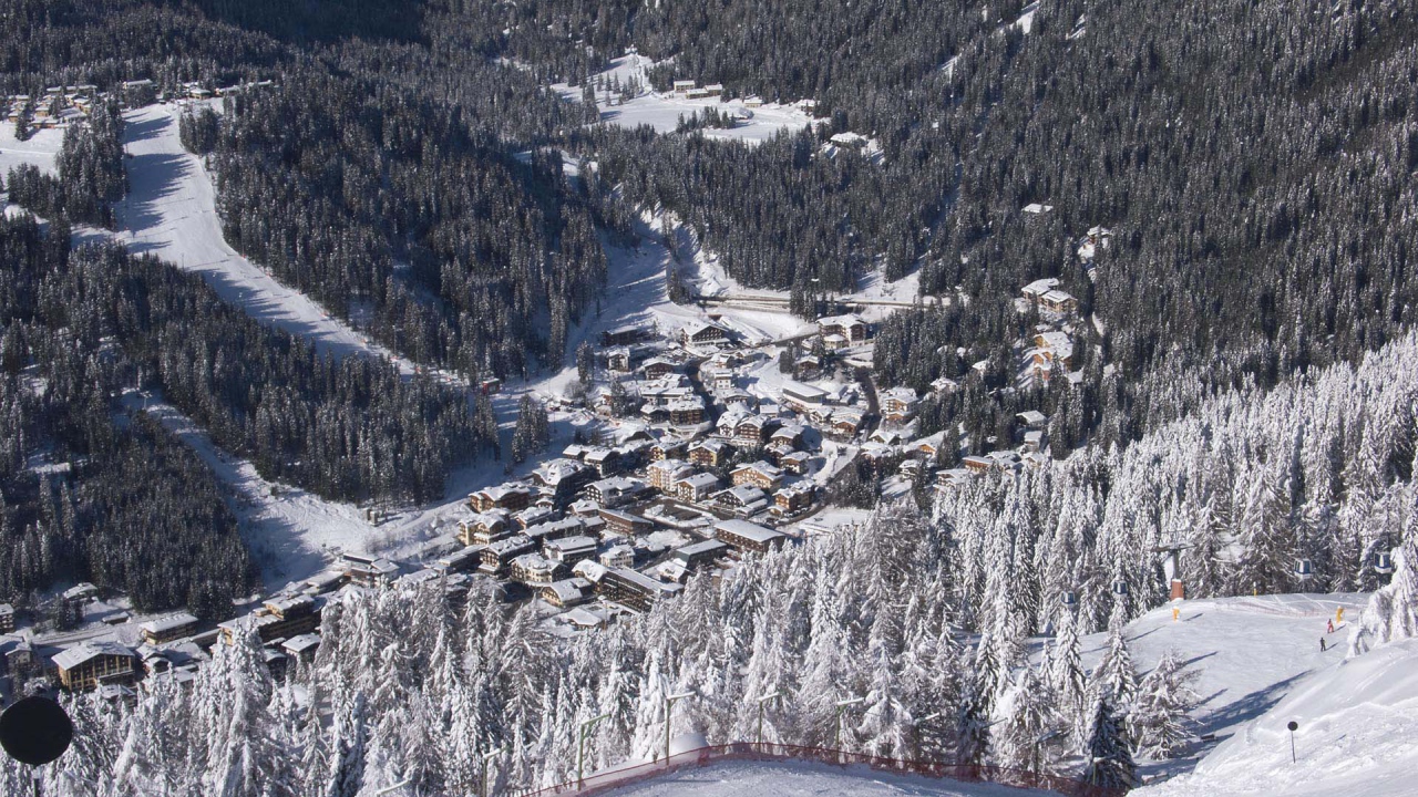 Горнолыжный курорт Мадонна ди Кампильо, Италия