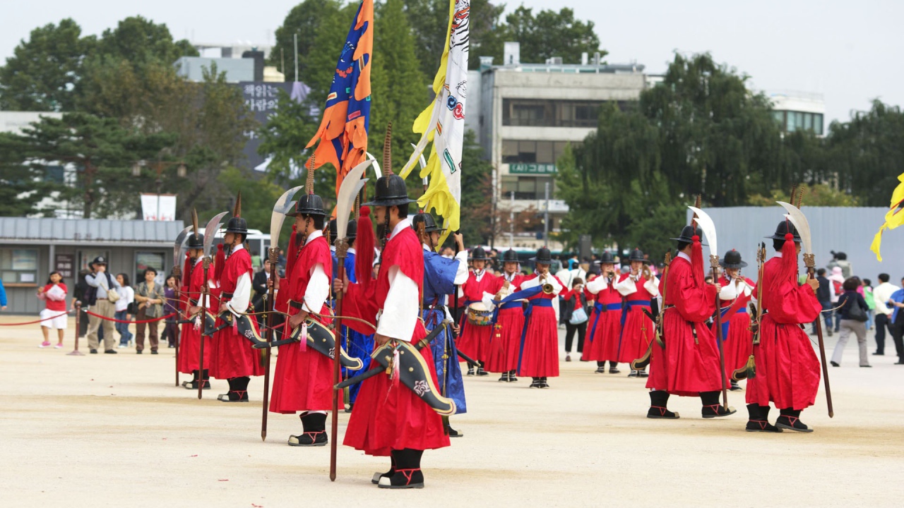 Парад в Корее