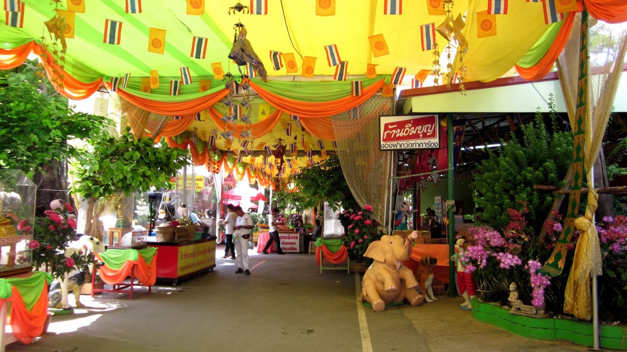City Market in the resort Ayuthaya, Thailand