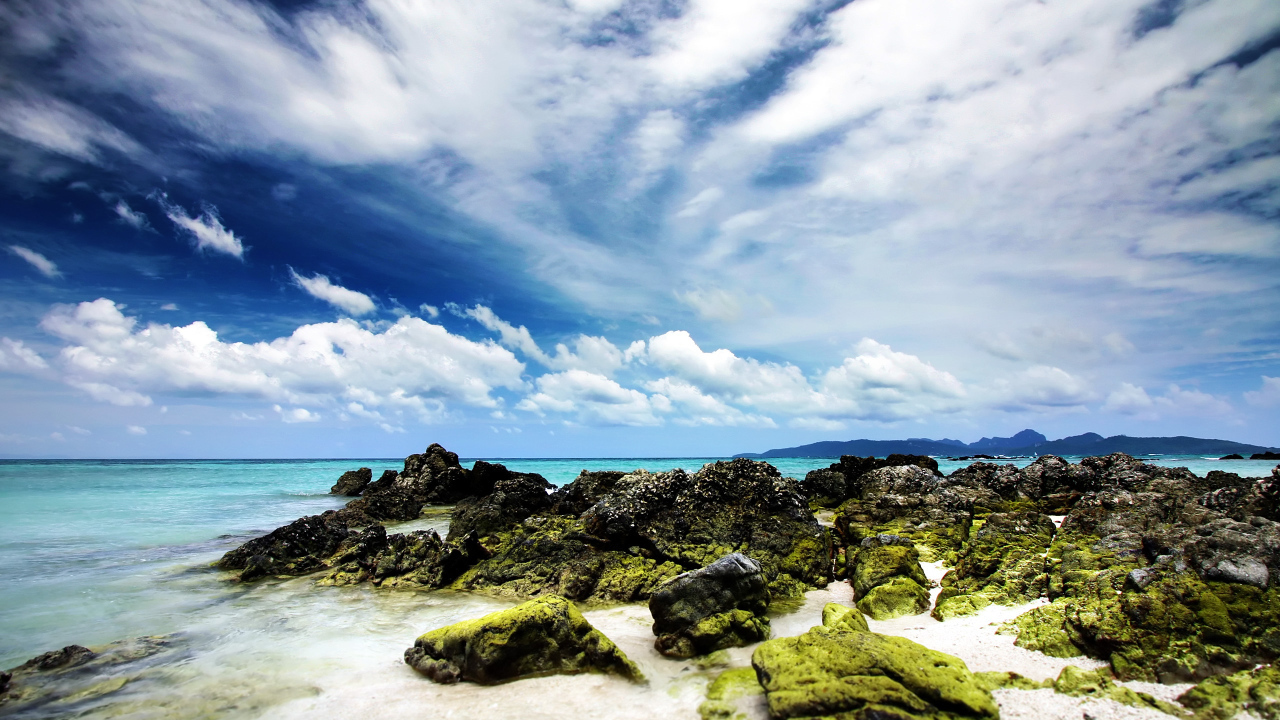 Побережье на курорте Краби, Таиланд