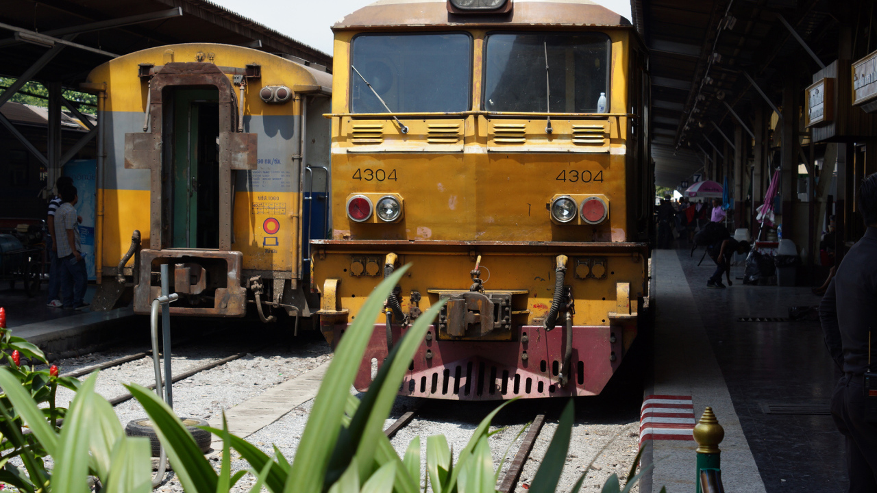 Железнодорожный вокзал в Бангкоке, Таиланд