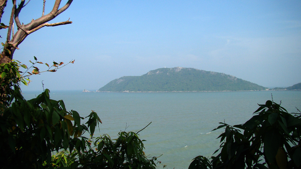 Вид на полуостров на курорте Хуа Хин, Таиланд